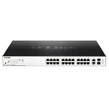 D-Link 16 Ports 10/100/1000Mbps PoE+ Smart Gigabit Switch with 2 combo 1000Base-T/ SFP ports, 130W PoE
