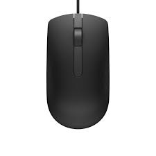 Dell Optical Mouse,MS116 , Black,Wired,USB,