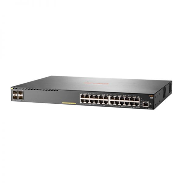 HP Aruba HPE JL261A - Aruba 2930F 24G PoE+ 4SFP Switch