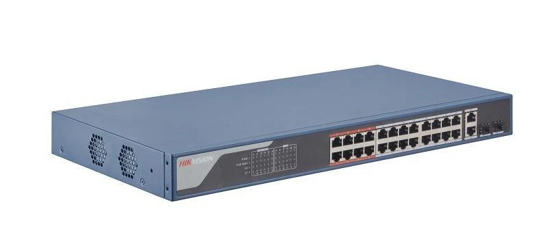 Hikvision DS-3E1326P-EI(O-STD), 24 Port Fast Ethernet Smart POE Switch