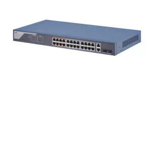 Hikvision DS-3E1326P-SI(O-STD), 24-Port Smart Managed PoE Switch