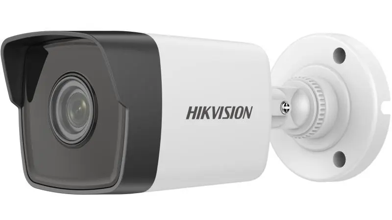 Hikvision DS-2CD1023G0E-I(4mm)(C)(O-STD), 2 MP Fixed Bullet Network Camera, PoE, Support mobile monitoring via Hik-Connect