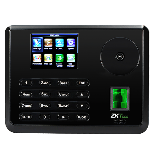 ZKteco, P160, Palm Capacity: 600 (Standard), Fingerprint Capacity: 3,000, Record Capacity: 10,000 (Optional), Communication: TCP/IP