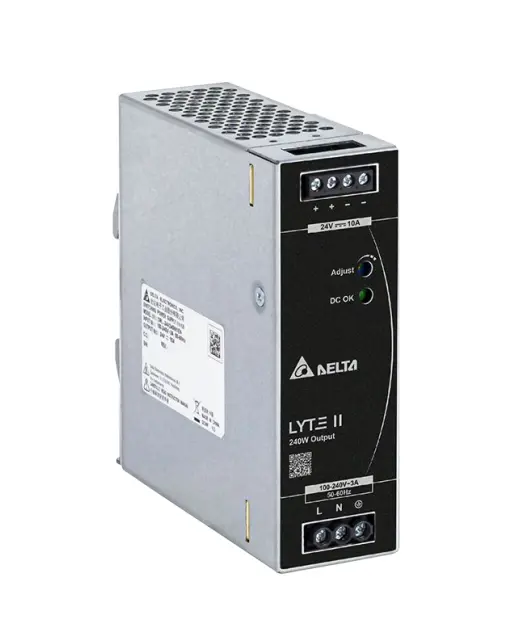 Hikvision DRL-48V240W1EN , 240W industrial power supply, output48V, 5.0A, working temp. - 30~70°C, DIN rail