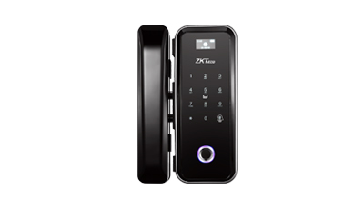 ZKteco, GL300 R/L, Hybrid Verification Glass Door, User Capacity: 100 User Set each Fingerprint / Password / MF Card Door Bell Ring , Remote Control Door