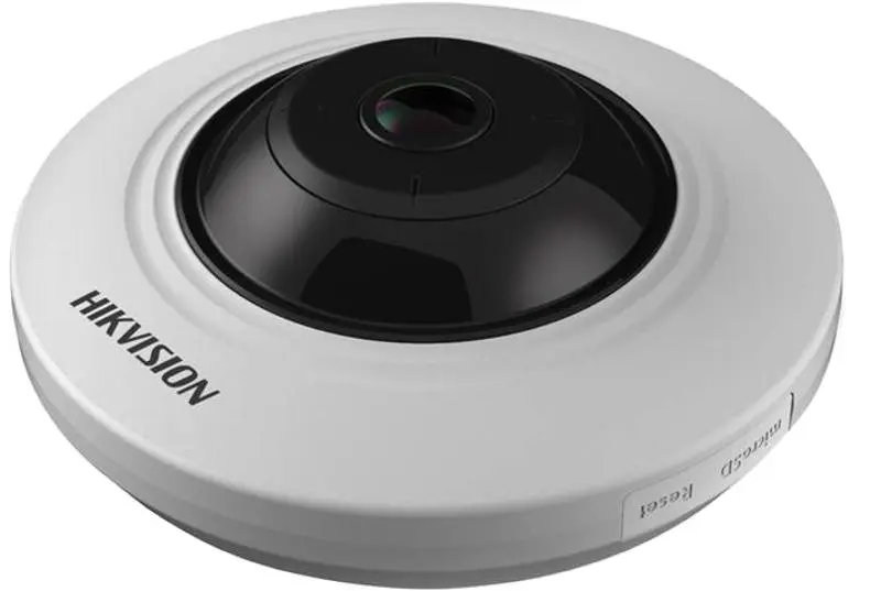 Hikvision DS-2CD2935FWD-I(1.16mm)(O-STD) , 3 MP Fisheye Fixed Dome Network Camera ,High quality imaging with 3 MP resolution