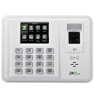 ZKteco G1 , Fingerprint Capacity: 5000 ,Card Capacity:15,000 ,Record Capacity: 100,000