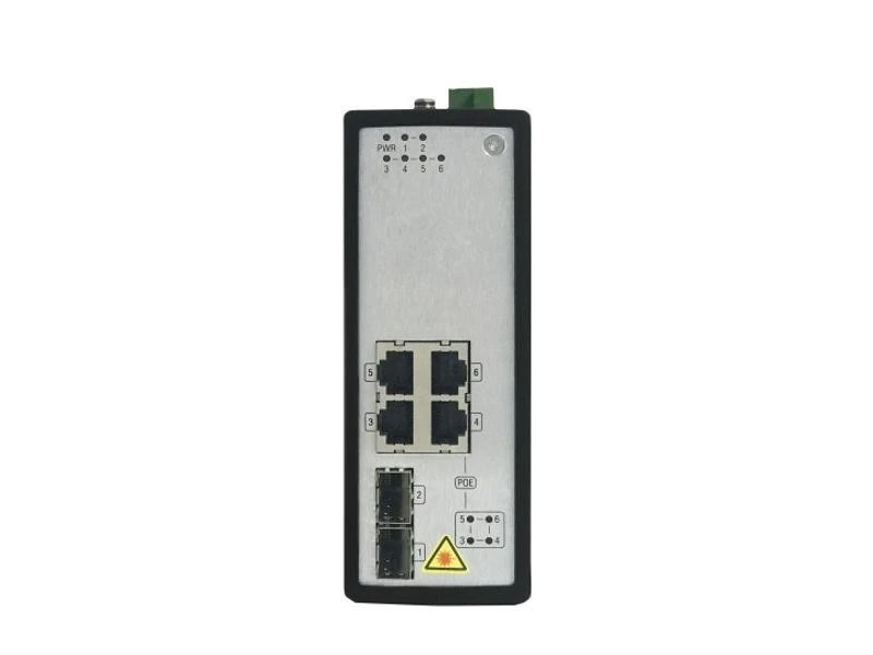 Hikvision DS-3T0506P(O-STD) , 4 Port Gigabit Unmanaged Industrial POE Switch