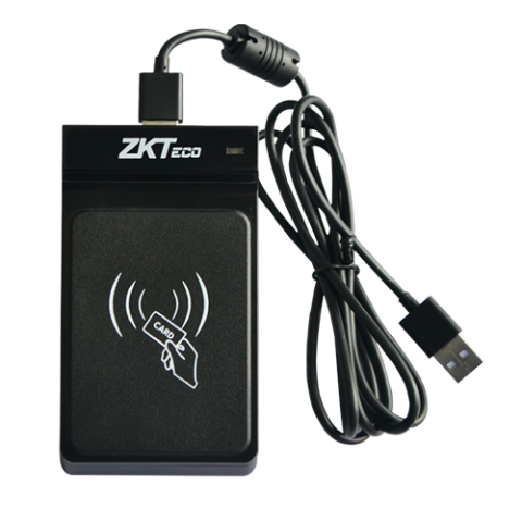 ZKteco, CR20E, Card Reader, Read 125KHz proximity card number, USB interface.